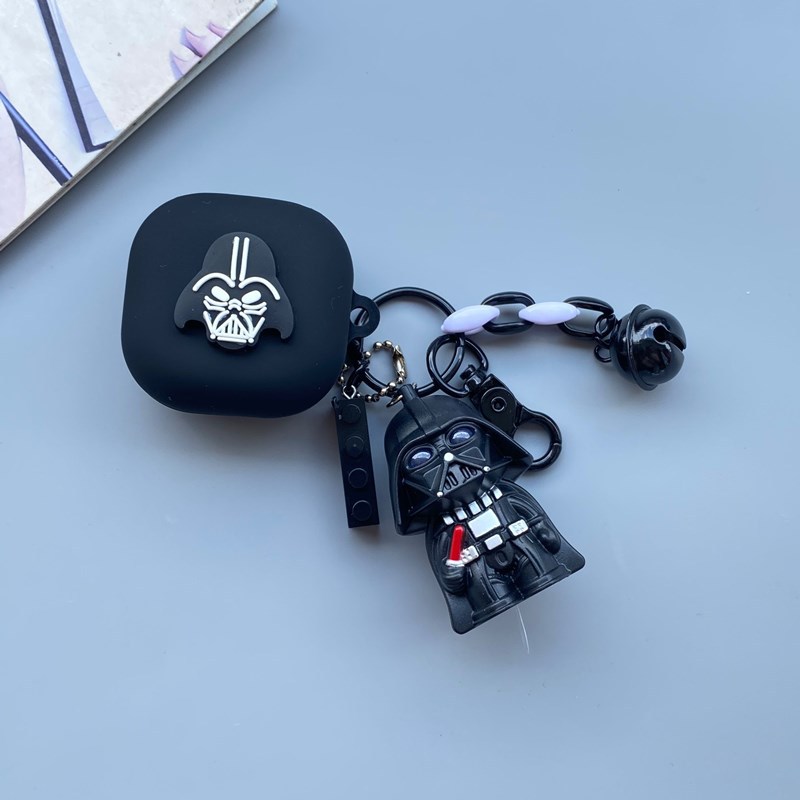 Aplicable a Samsung Galaxy Buds2/live auricular Bluetooth inalámbrico funda protectora de silicona de dibujos animados pro funda suave moda