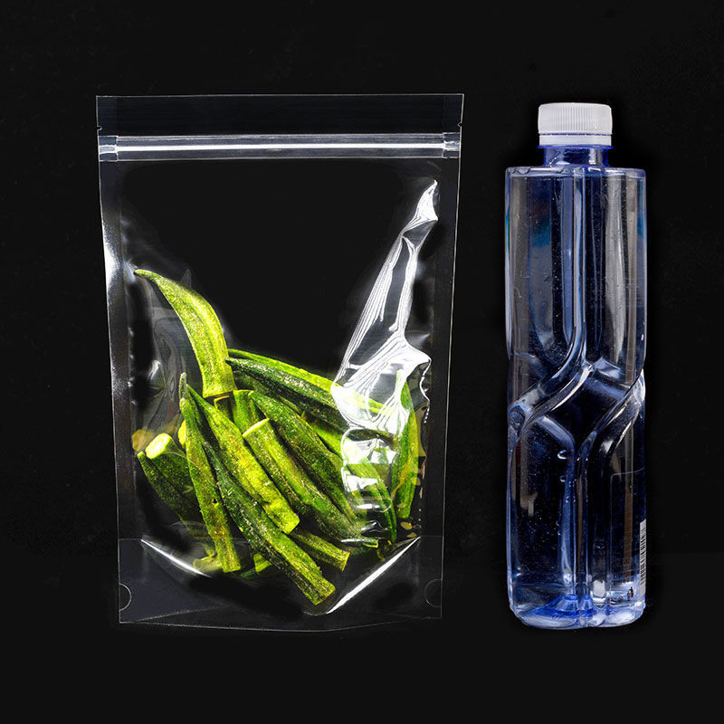 通用款式透明食品包装袋自立自封站立袋休闲食品零食密封袋现货