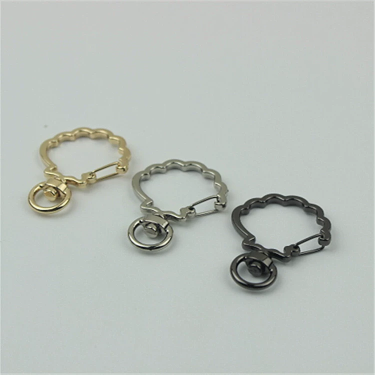 Аксессуары для багажного оборудования Новый крючок для подсолнуха Светло-золотой брелок Большая Пряжка барана Пряжка для собаки Крюк Соединительная пряжка