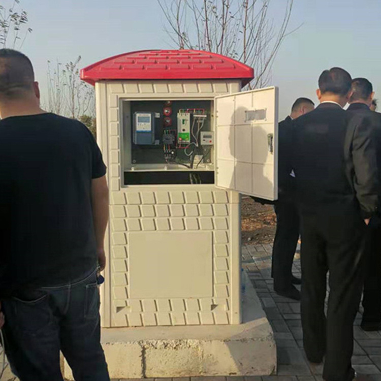 厂家直供玻璃钢井房   SMC模压玻璃钢机井房  智能玻璃钢井房