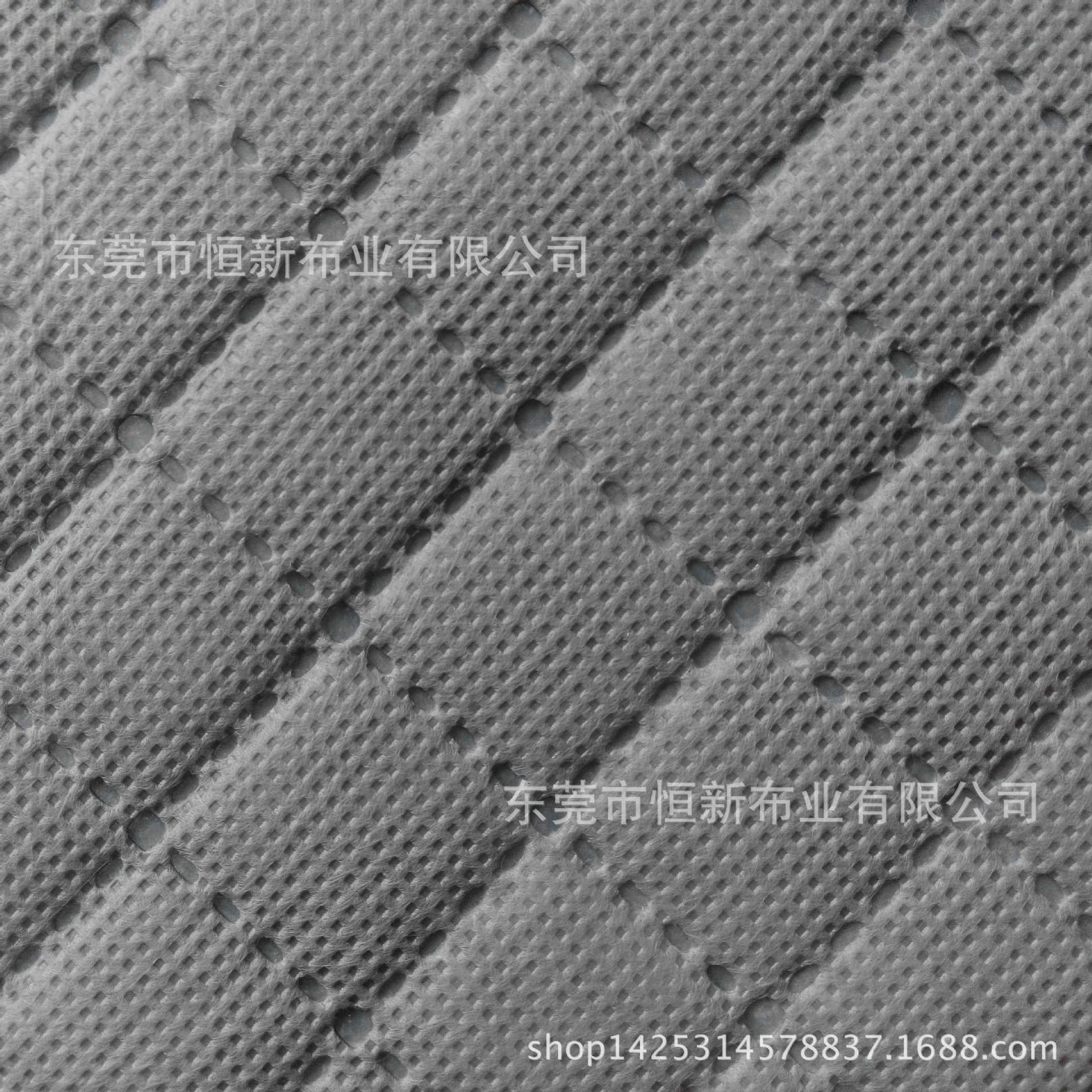 全新料纺粘不织布超音波裥棉压纹多层复合图案清晰立体花型多种