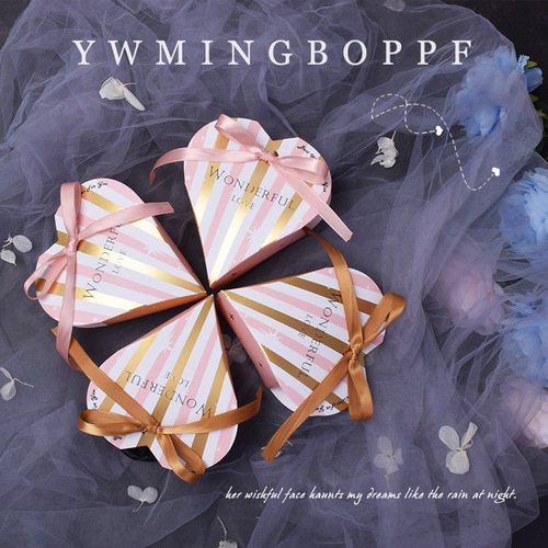 Creative wedding candy box high-end Chinese wedding candy packaging gift box wholesale gift box wedding candy box paper box