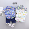 Summer children's set for boys for early age, shirt, sleeves