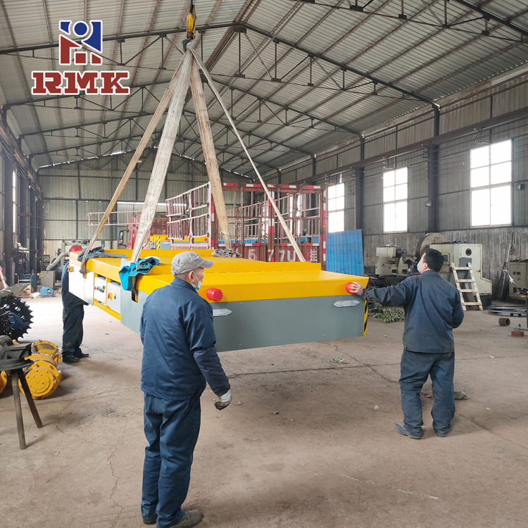 河南设计电动轨道平车  智能蓄电池电动平板车 转运台车