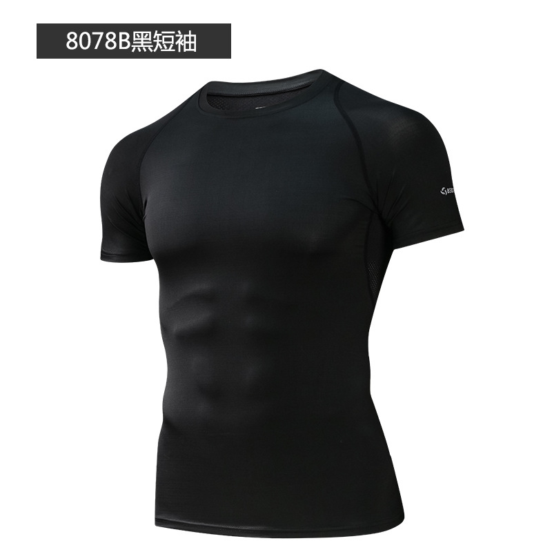 8078B 블랙 반팔