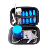 New mini -pipe combination set contains metal spoon storage tank snuff set Stuff Pipe Sets