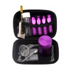New mini -pipe combination set contains metal spoon storage tank snuff set Stuff Pipe Sets