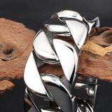 Модный браслет из нержавеющей стали, глянцевый трендовый аксессуар, оптовые продажи, европейский стиль