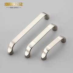廠家直供拉手 現代簡約雙白拉絲鋅合金家具拉手 櫥櫃衣櫃配件五金