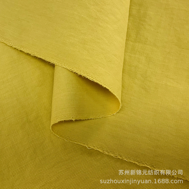 70D*21S+40S锦棉子母条面料 休闲工作服风衣外套夹克棉服服装面料