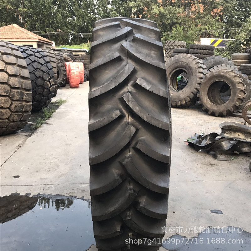 18.4-42农业轮胎人字花纹加密拖拉机轮胎重载防扎抗压18.4-42