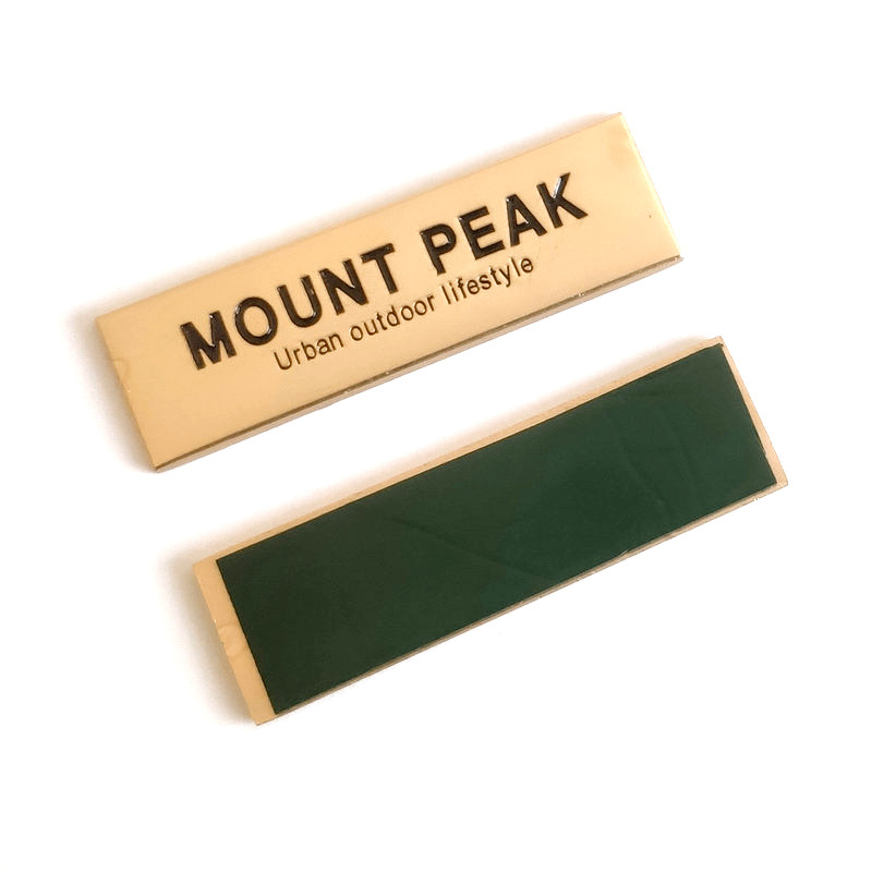 厂家生产滴胶标牌铭牌月饼盒电镀牌子丝印logo定门牌制金属酒标签