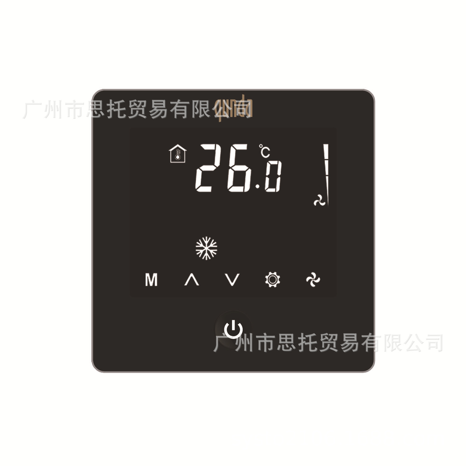 Thermometer, controller, thermostat, white light panel