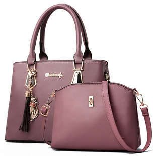 〖Shichen Women's Bag〗2025 New Fashion Trendy Women's Handbag Foreign Trade Mother-In-Law Bag Casual Shoulder Bag