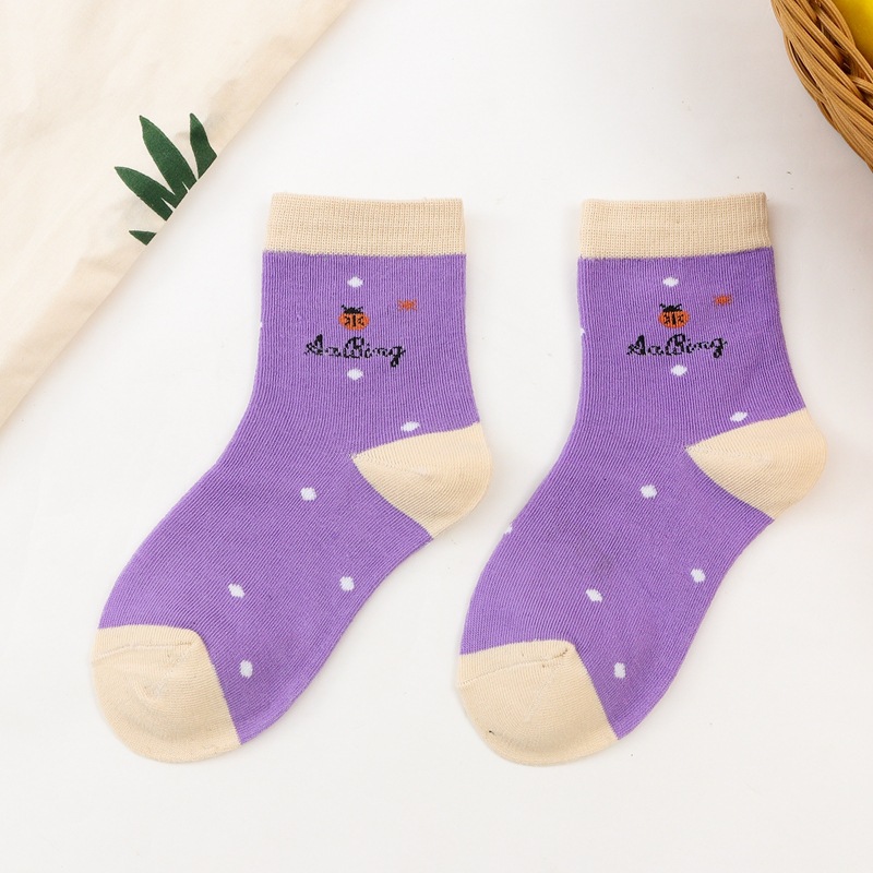 (Wholesale), cartoon children's demi-season knee socks for boys for students, mid-length 4