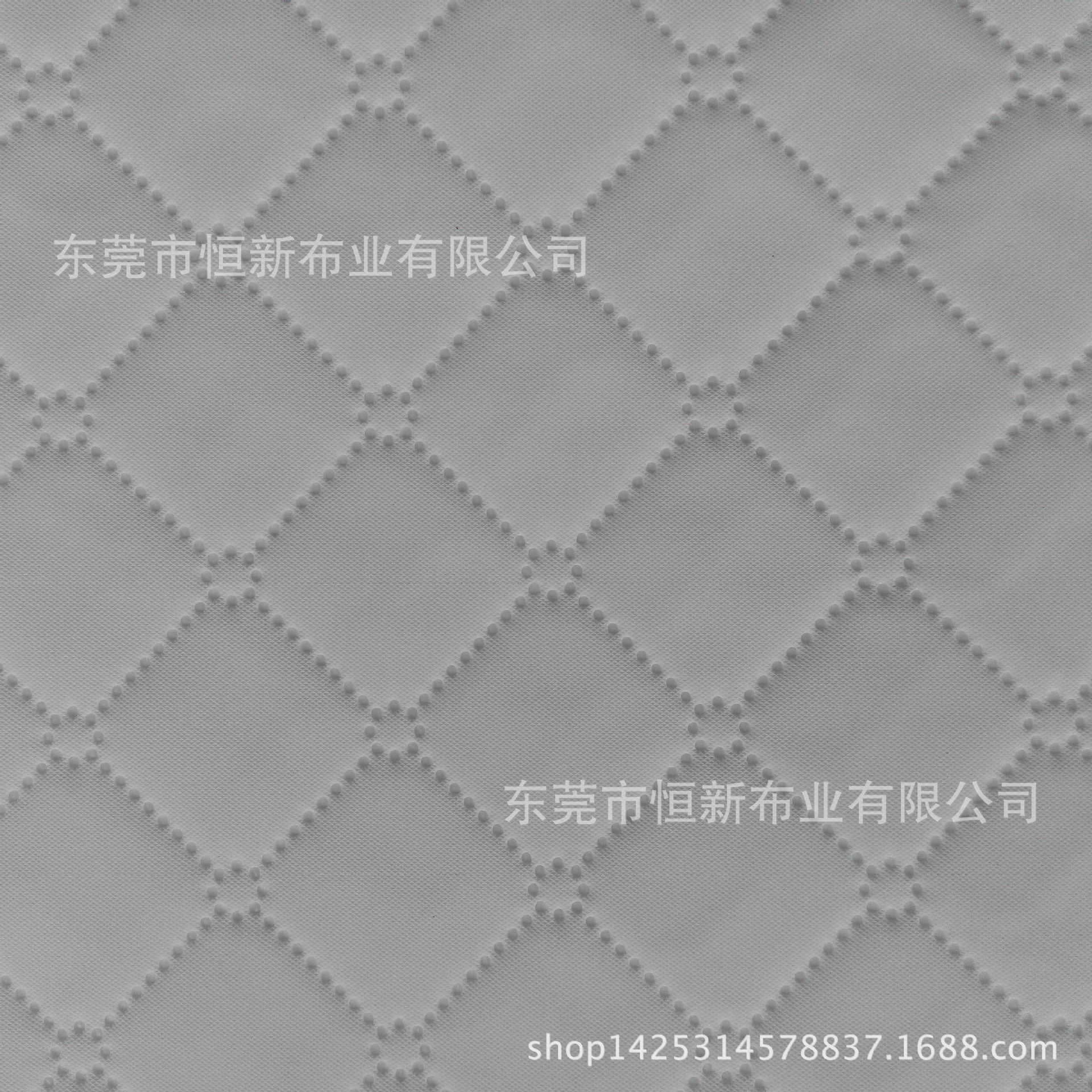 环保PVC胶布多层复合压花超声波裥棉图案立体可用于婴儿床垫睡袋