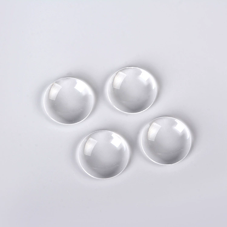 Производители производят 21-миллиметровую пластиковую акриловую оптическую линзу с двойной выпуклой линзой HD увеличительная линза