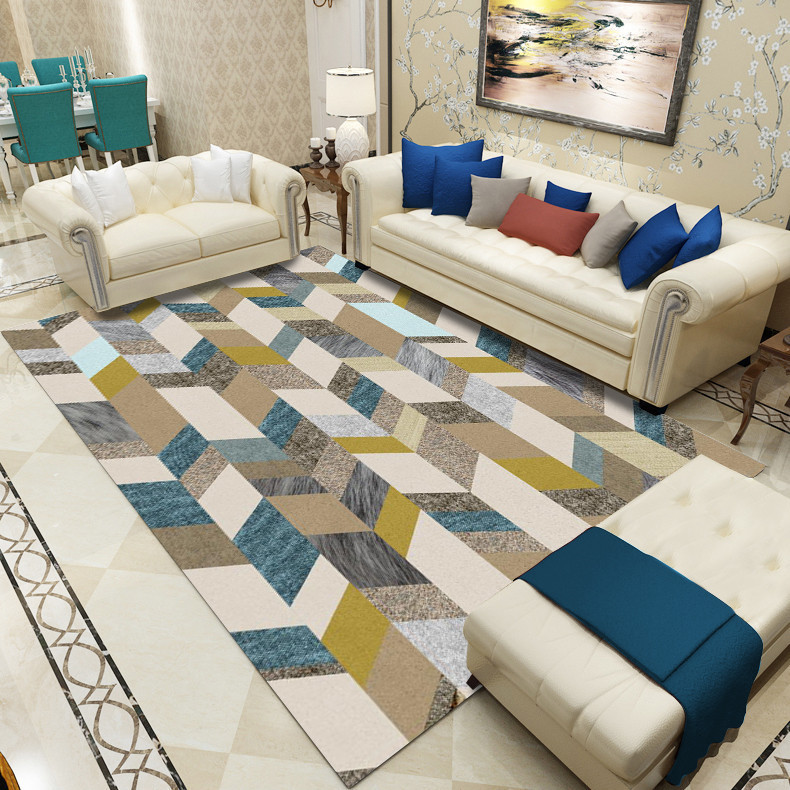 Alfombra de terciopelo cristalino Amazon AliExpress para sala de estar, sofá, mesa de centro, alfombra grande para toda la área, alfombra para oficina