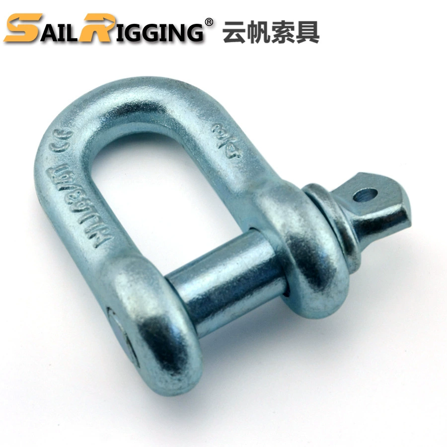 Прямые поставки с фабрики Американская легированная Стальная скоба G210 U-образная оцинкованная дужка Подъемная скоба с гайкой
