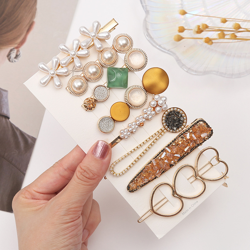 Corea del Sur simple Bangs clip superior hembra dulce chica clip lateral horquilla sirena Ji clip tocado Internet celebridad horquilla al por mayor