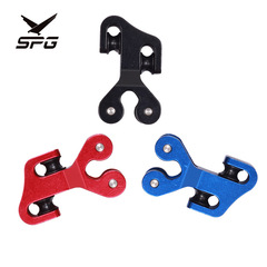 SPG分弦器滑塊 複合滑輪弓金屬分弦器順滑不傷弦弓箭射箭器材批發