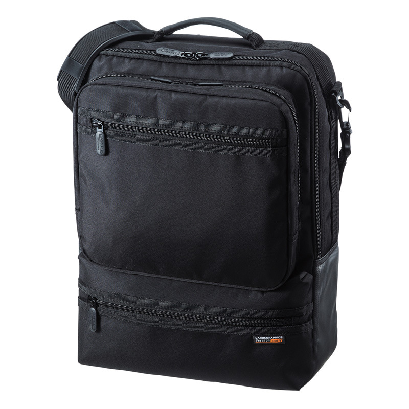 Japanese SANWA computer bag backpack for men and women 15.6 portable messenger bag large capacity BAG-3WAY23BK