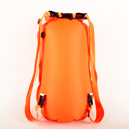 Double air bag swimming float, detachable shoulder waterproof backpack, outdoor storage swimming bag, Maijia Qian follower