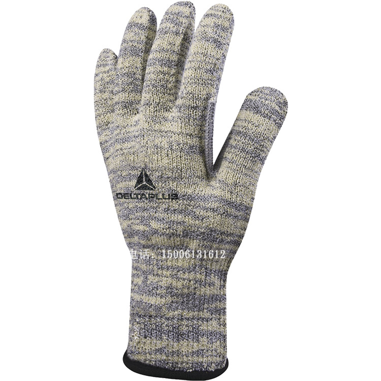 Delta 202016 guantes anti-corte resistentes a 100 grados guantes anti-racabatado guantes de protección mecánica engrosado