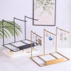 Decorations home use, necklace, chain, metal tubing, jewelry, stand