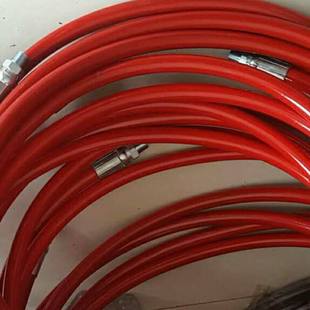 Processing steel wire braided spraying pipe painting pipe painting pipe assembly 10 m pipe