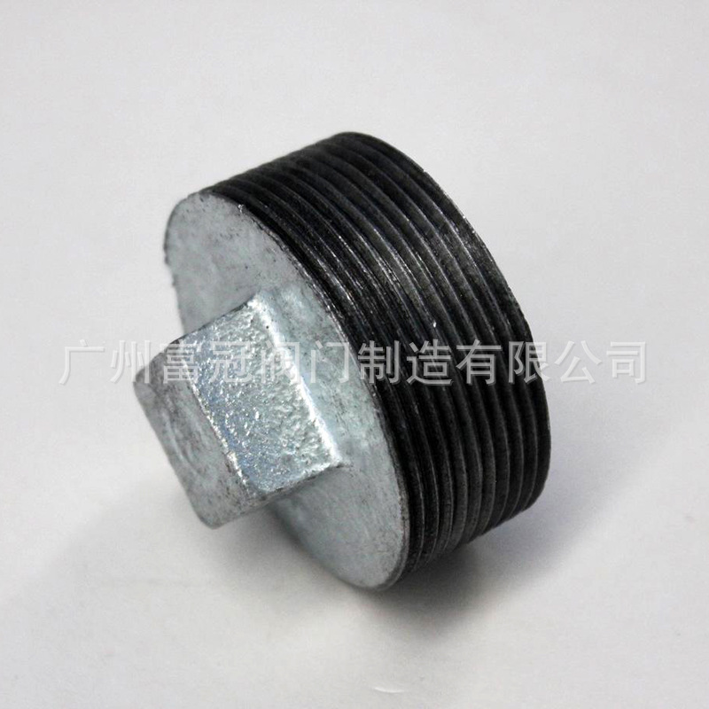 江西赣玛M牌加厚堵头 外牙外螺纹热镀堵头 水管堵头 外丝镀锌塞头