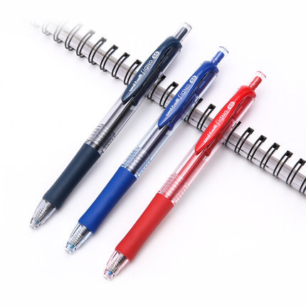 Japón uni Mitsubishi Pen Press pluma de gel UMN-152 estudiante pluma de agua de gran capacidad azul negro rojo pluma de secado rápido a base de agua