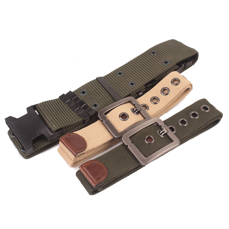 Cinturón de procesamiento de inventario oferta especial cinturón de punto cinturón de procesamiento de hebilla de cinturón de los hombres cinturón al aire libre