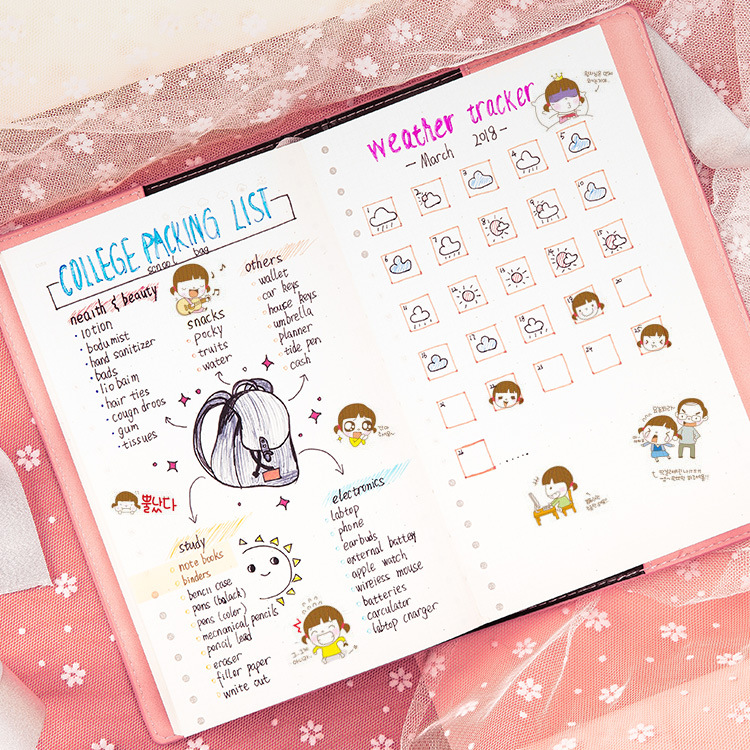 Linda niña pegatinas de niña MOMOI primera 2 unidades en dibujos animados pequeñas pegatinas bolsa de regalo Accesorios