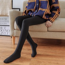 秋冬打底袜加绒加厚打底裤高密锦纶一体裤提臀连裤夜店蹦迪紧身