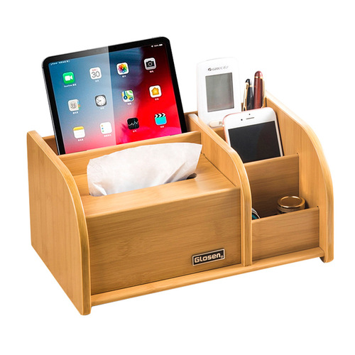 Jinlongxing wooden tissue box office life desktop storage seat multi-functional simple household tissue box