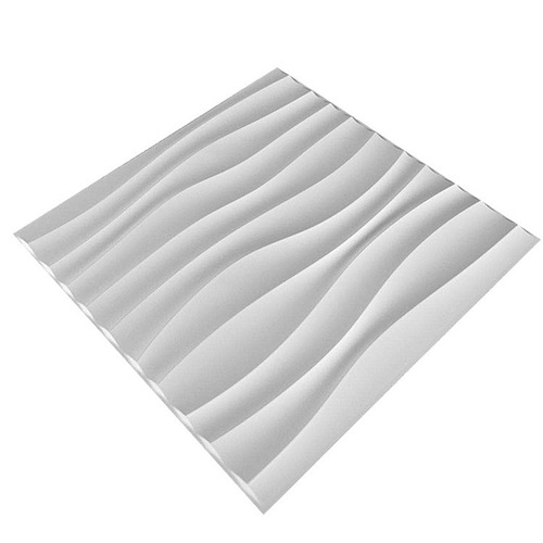 Factory Direct Sale PVC 3D Wall Panels Decorative 3D Wall Panels Wallpanel White Wave 3D Wall Panels Best Selling on E-commerce