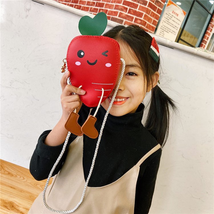 Bolso DE LOS NIÑOS nueva historieta Linda bolsa de mensajero del hombro de la moda mini bolso de los niños y niñas monedero al por mayor