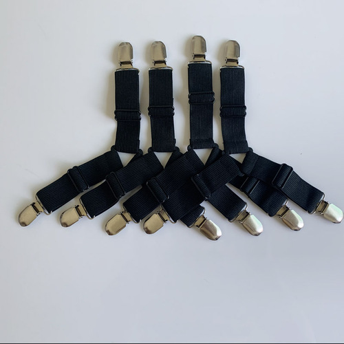 Manufacturer Direct Sale Adjustable Bed Sheet Fixer Triangle Bed Sheet Clip Sofa Sheet Clip Metal Fixing Clip