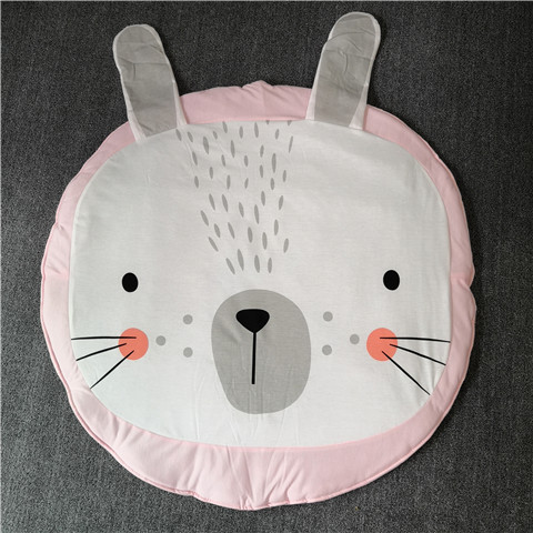 INS Alfombra de animales tridimensionales redondas, manta para gatear para bebés, esterilla para gatear para bebés, 21 tipos de decoración para casitas