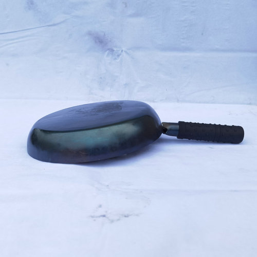 Zhangqiu handmade frying pan, uncoated non-stick gas frying pan, mille-feuille pancake, omelette, steak pancake pan, frying pan