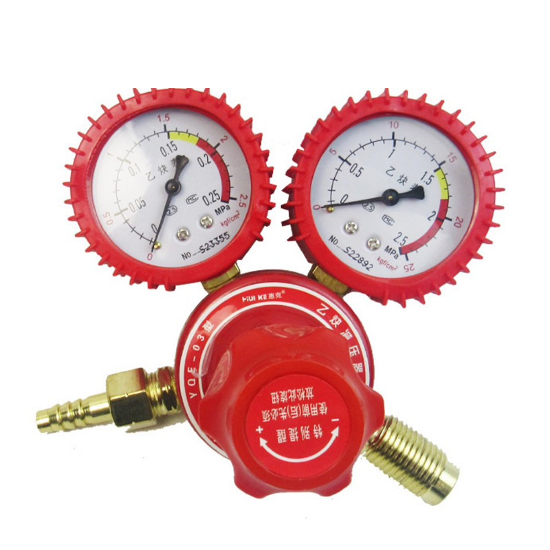 氧气乙炔减压器 CO2压力减压调压表减压阀批发 氧气表 CO2减压器