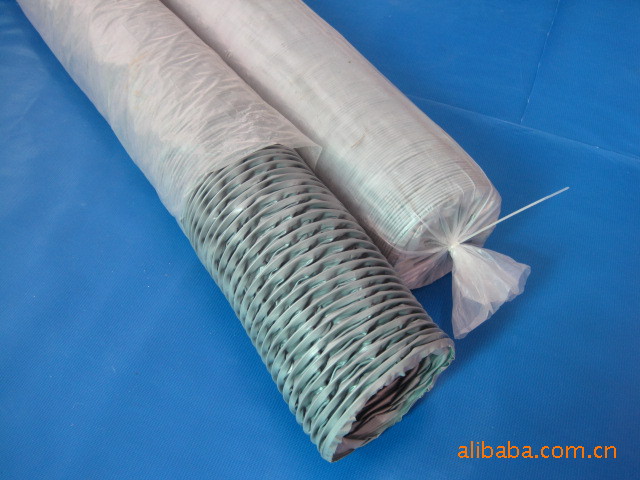 厂家低价供应5寸内径125mm尼龙布风管抗酸碱性风筒耐高温排烟管