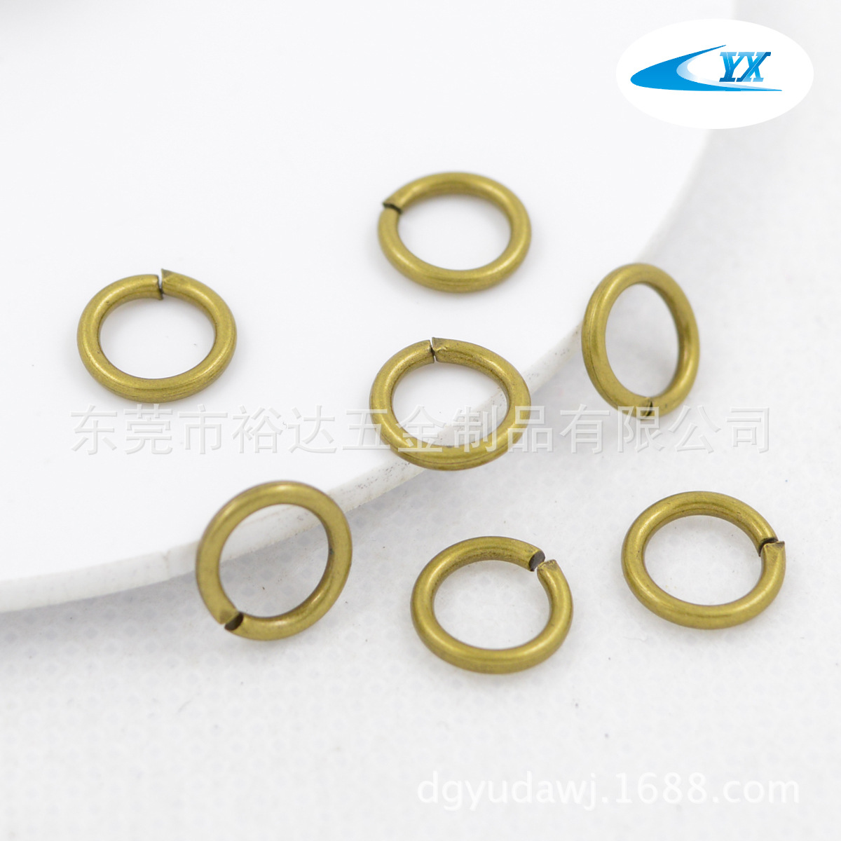 1.2*8铁闭口圈 开口圈 通用五金配件 青古铜