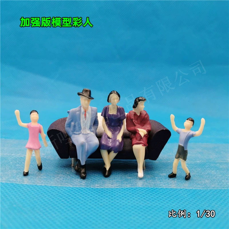 Nurse uniform, doll, plastic mini model, scale 1:25, scale 1:30