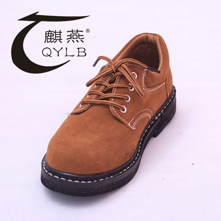 Рабочие ботинки с прочной подошвой, защита от ударов и проколов, сварочные ботинки, дышащие из замши и воловьей кожи, оптом от производителя