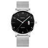 Calendar, quartz men's watch, factory direct supply, simple and elegant design