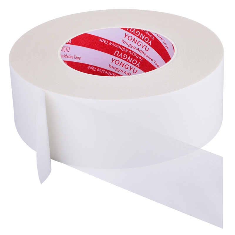 Cinta transparente de doble cara Esponja de coche de fuerte adherencia doblada Papel de algodón de oficina fijo Pegatina de doble cara Cinta aceitosa de doble cara Blanco