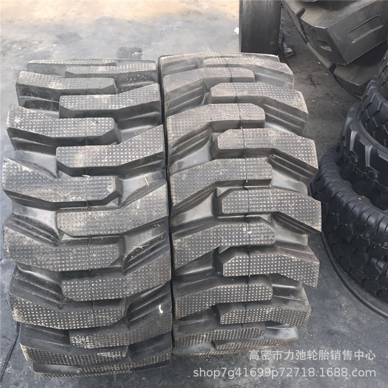 20.5-16铲车轮胎批发半实心轮胎人字花纹防扎抗压厂家现货20.5-16