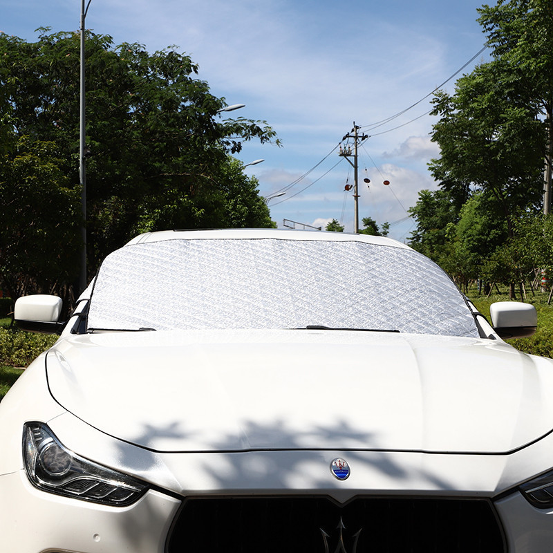 Car Snow Shield Sunshade Front Windshield Cover Snow Shield Snow Cloth Winter Window Gear Anti-Frost Anti-X20